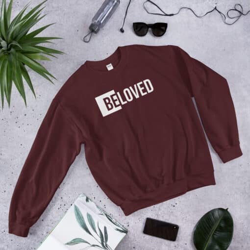 BeLoved Sweatshirt | Christian Apparel | Faith-Based Apparel - Image 3