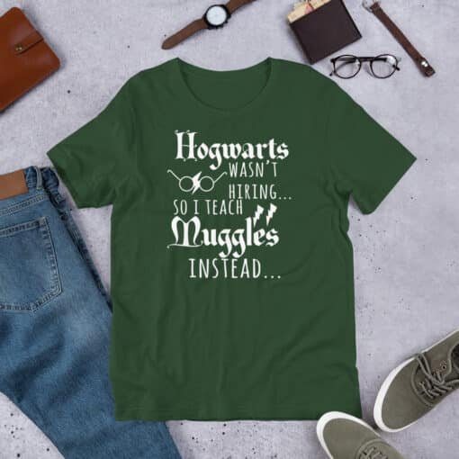 I Teach Muggles | Harry Potter | Teacher Shirts - Image 4