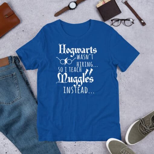 I Teach Muggles | Harry Potter | Teacher Shirts - Image 5