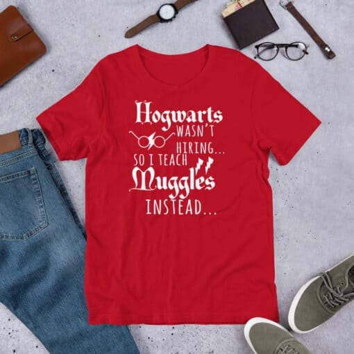 I Teach Muggles | Harry Potter | Teacher Shirts - Image 3